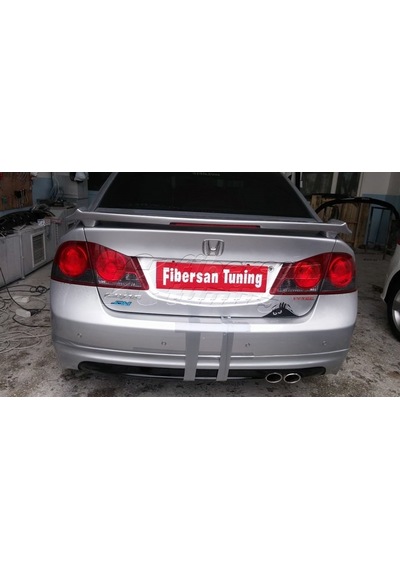 Honda Fd6 Arka Tampon Eki ---fibersan Tuning