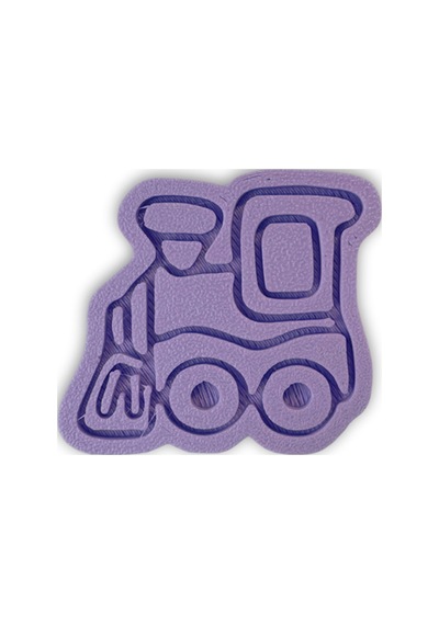 Pomerol Mor Tren Dolap Kulpu - Çocuk Odası, Mutfak Ve Banyo Dolapları İçin Eğlenceli Ve Dayanıklı Kulp