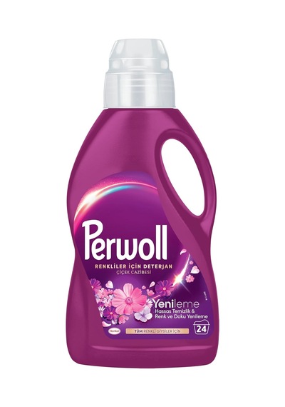Yenileme Çiçek Cazibesi Açık Renkler 1.32 Litre Sıvı Çamaşır Deterjan, 1.3l 0.75 LT - 2.5 LT - 12 KG