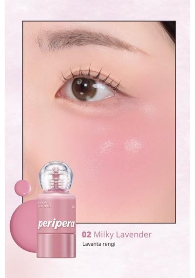 Peripera Syrupy Tok Cheek 02 Milky Lavender