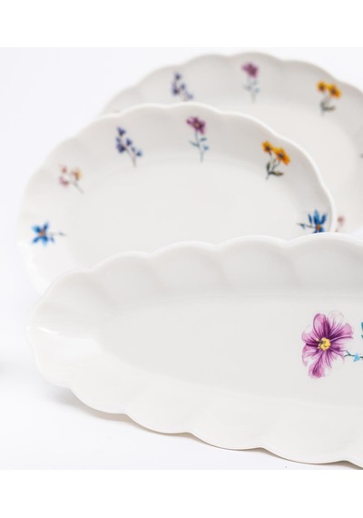 Maxx Doria Flower Bouquet 6 Kişilik 29 Parça Kahvaltı Takımı Pa2085 Beyaz