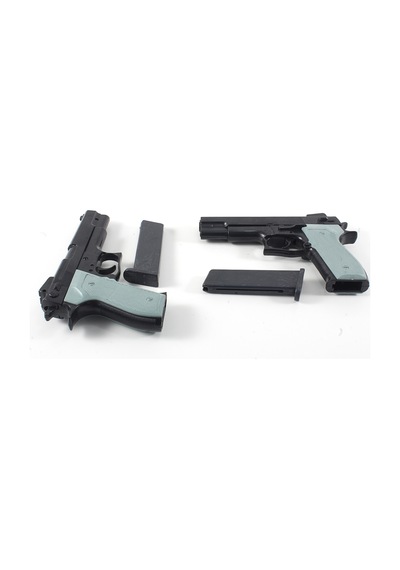 Boncuk Atan Tabanca 2 Adet Colt Twin Eagle 20 Cm