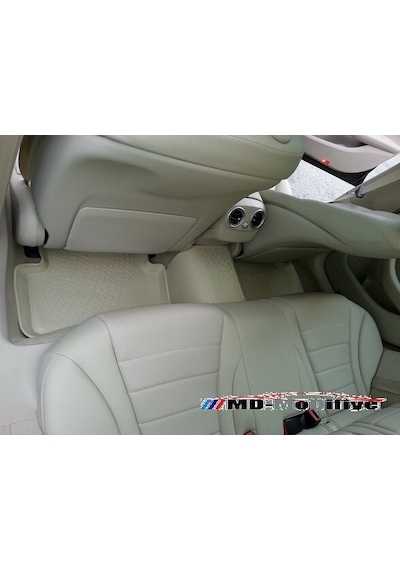 Mercedes C200 C200D C180 3D Bej Havuzlu Paspas. W205 Bej Renk. 20