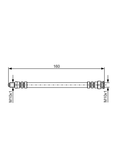 Fren Hortumu - Fiat Coupe, Ducato, Punto, Tipo, Bravo, Barchetta, Multipla, Marea, Tempra, Egea, 155, 33 - Bosch-1987476629 54562372