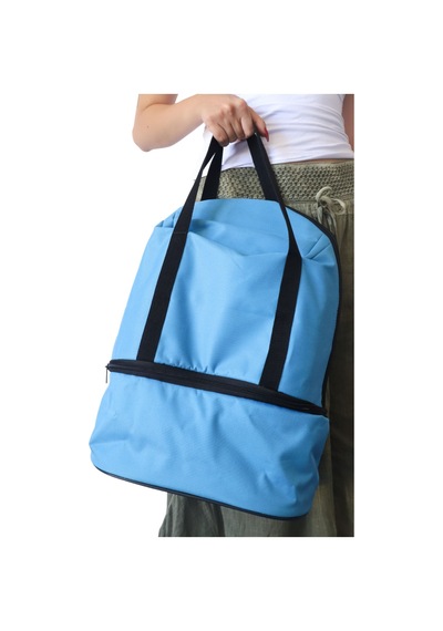 Next Craft Plaj Çantası Isı Yalıtımlı Termos Sıcak Soğuk Tutucu 2 Bölmeli 26 Lt. Kapasiteli Kamp Outdoor Mavi