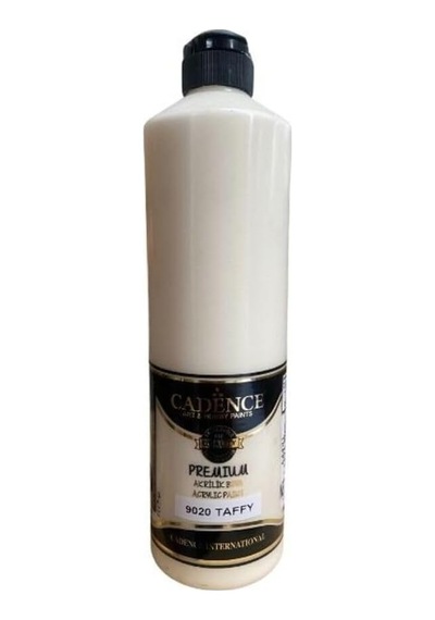 Cadence Premium Akrilik Boya Tek Ebat, 500 Ml,taffy - 9020 0.2 KG