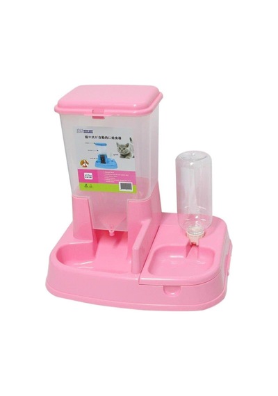 Tr Kedi Köpek İçin Otomatik Mama Ve Su Kabı Seti 2,5 Lt