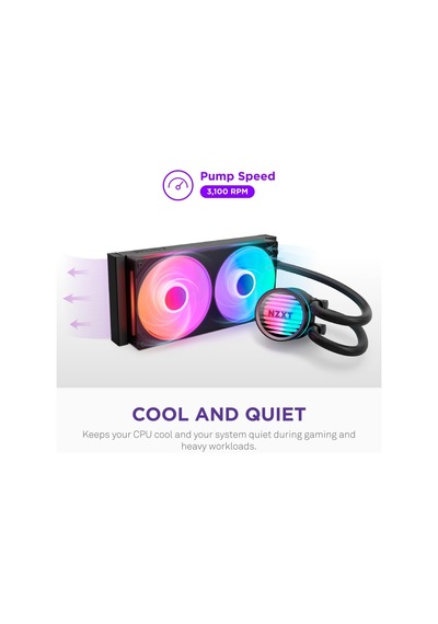 Tr Kraken Core 240 Rgb Rl-kr24c-b1 Siyah İşlemci Sıvı Soğutucu