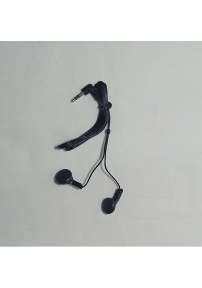 Mikrofonsuz Aux Jacklı Siyah Kulaklık 1 Metre 1 Metre