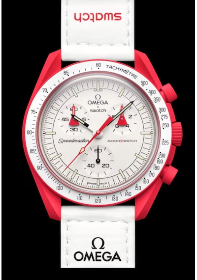 Swatch Omega Moonswatch Mıssıon To Mars So33r100