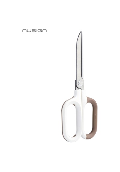 Nusıgn Makas 180 Mm Paslanmaz Çelik Beyaz Güç Tasarruflu Makas