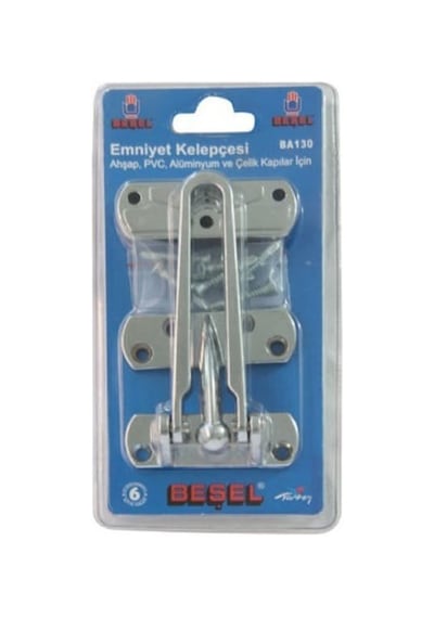 Beşel Emniyet Kelepçesi Krom Ba130 Çok Renkli