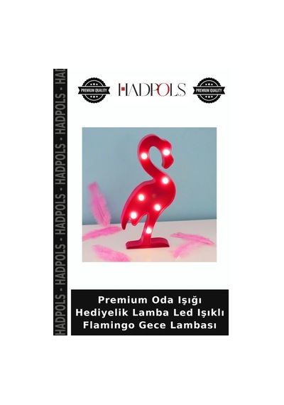 Premium Oda Işığı Hediyelik Lamba Led Işıklı Flamingo Gece Lambası Gün Işığı