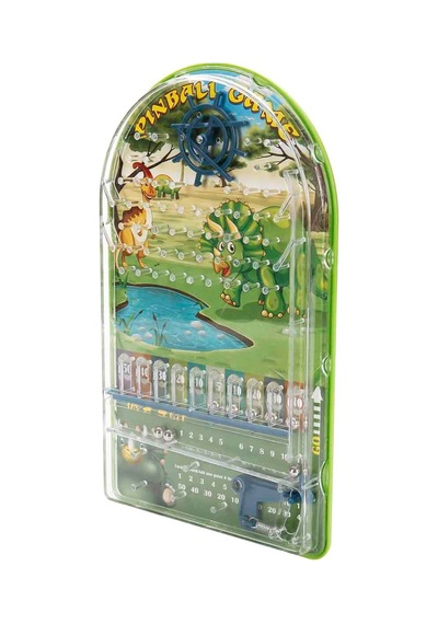 Dinozor Temalı Pinball Oyunu Eğitici Ve Eğlenceli Çocuk Oyuncağı 24,5 Cm