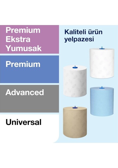 Tork 551000 Hareketli Kağıt Havlu Dispanseri Beyaz Beyaz