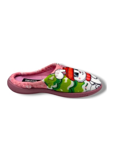 Gezer 15379-26 Tavşancık Termal Kız Çocuk Ev Terlik 27-29 Pembe