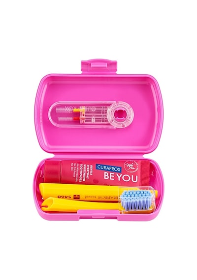Curaprox Curaprox Be You Travel Set, Pembe