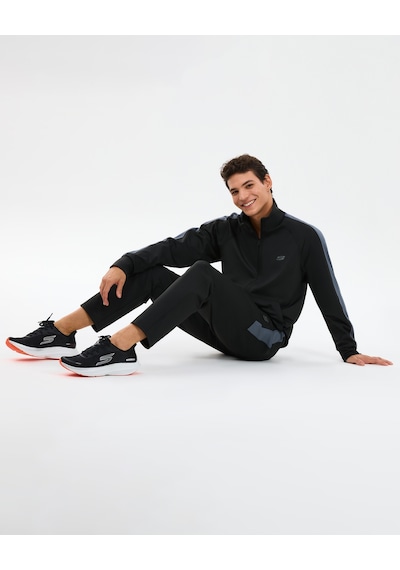 Skechers M Performance Track Suit Erkek Siyah Eşofman Takımı S241211-3817