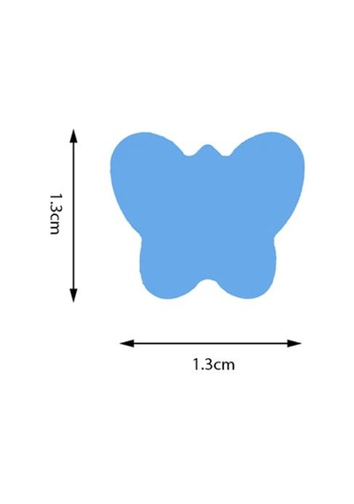 Kamei Şekilli Delgeç Kelebek 1.3 Cm Km8805