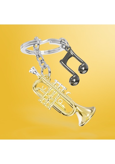 Metalmorphose Trumpet Anahtarlık