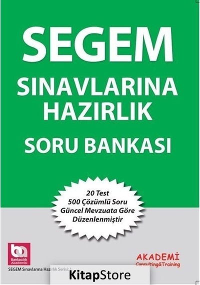 Segem Sınavlarına Hazırlık Soru Bankası / Kolektif
