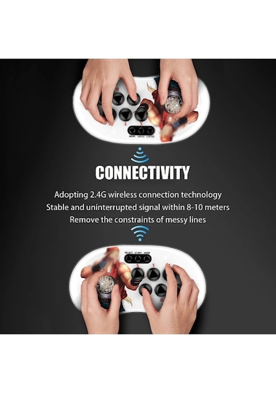 Leons Joystic Led Işıklı Oyun Konsolu Kablolu Hd Mini Konsol Kristal Topuz Game Console