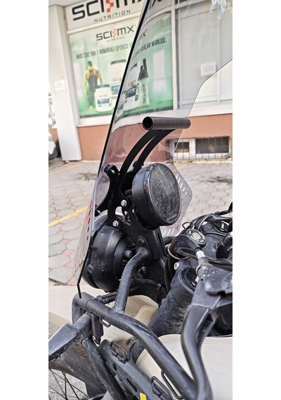 Royal Enfield Himalayan 450 Tur Cami 55cm Yükseklik Füme Ürün