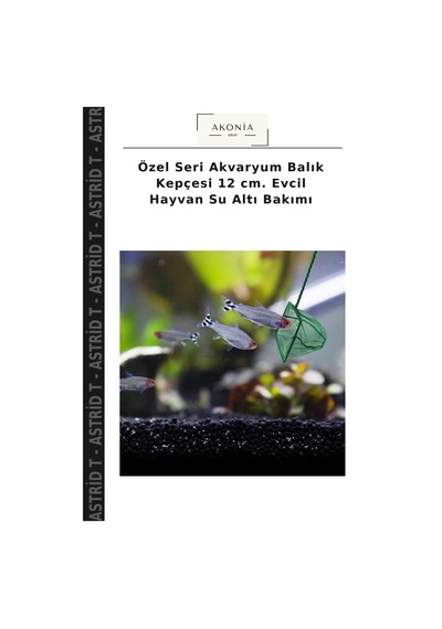 Özel Seri Akvaryum Balık Kepçesi 12 Cm. Evcil Hayvan Su Altı Bakımı