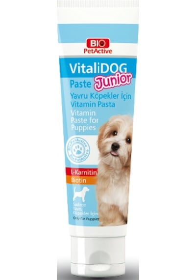 Bio Petactive Vitalidog Junior Paste Yavru Köpek Vitamin Macunu 100 ML
