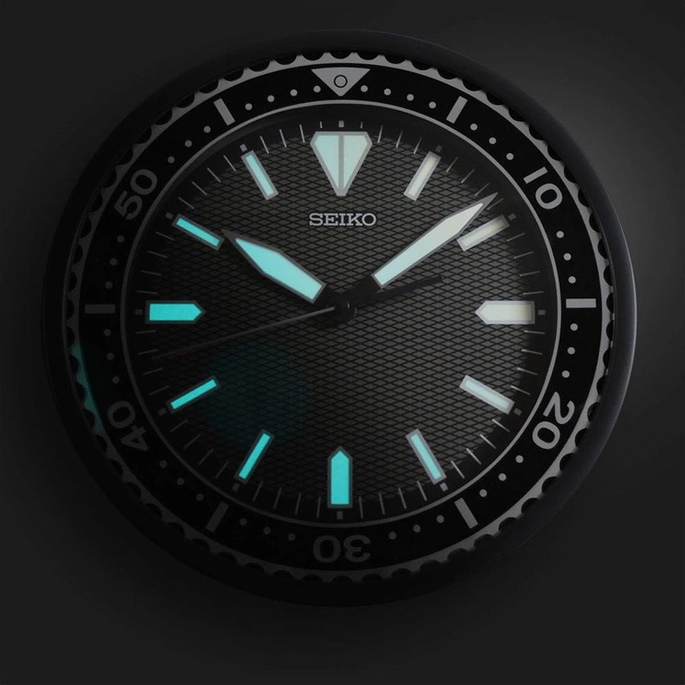 Seiko Clock Qxa791k Duvar Saati Siyah