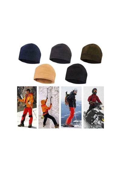 Polar Bere Kayak Motorcu Outdoor Bere Haki Polar Bere Haki