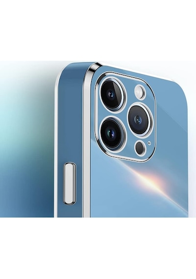 Apple Uyumlu iPhone 15 Pro Max Kılıf Luxury Seri Kamera Korumalı Silikon Kapak