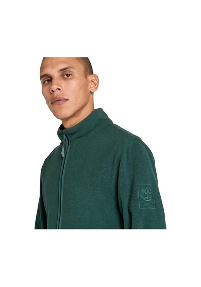 Timberland Full Zip Polar Fleece Erkek Polar-33844 Koyu Yeşil
