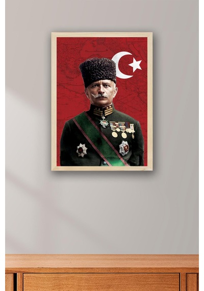 Fahrettin Paşa Çerçeveli Tablo