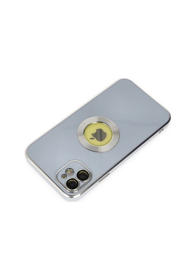 Apple Uyumlu iPhone 12 Kılıf Store Silikon - Sierra Blue 0.2M-Çok Renkli