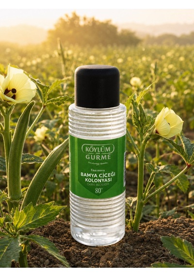Köylüm Gurme Taşova Bamya Çiçeği Kolonyası 80 Plastik Şişe 250 Ml