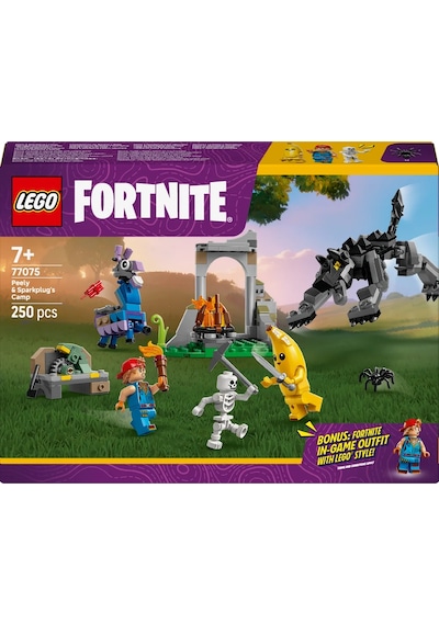 LEGO® Fortnite® Muzaffer ve Tamirci Çırağı'nın Kampı 77075 - 7 Yaş ve Üzeri Çocuklar için İçeren Yaratıcı Oyuncak Yapım Seti (250 Parça) LEGO® Fortnite® Muzaffer ve Tamirci Çırağı'nın Kampı 77075 - 7 Yaş ve Üzeri Çocuklar için İçeren Yaratıcı Oyuncak Yapım Seti (250 Parça)