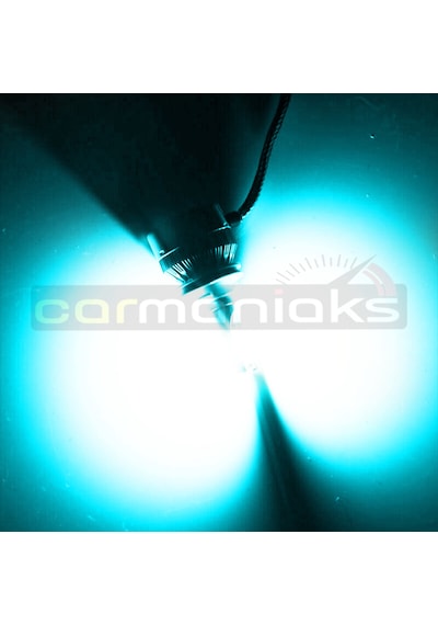 9005 Buz Mavi C6 Led Xenon Far Ampulü Şimşek Etkili 5800LM