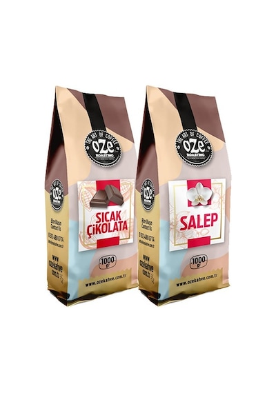 Oze Salep + Sıcak Çikolata 2 x 1 KG