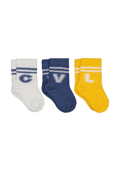 Civil Baby Cvl 3'lü 6- Bebek Erkek Çorap Set - Standart