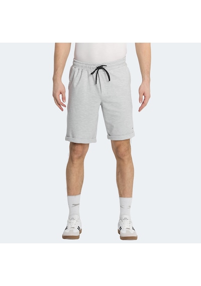 Slazenger NOVA Erkek Cepli Gri Şort