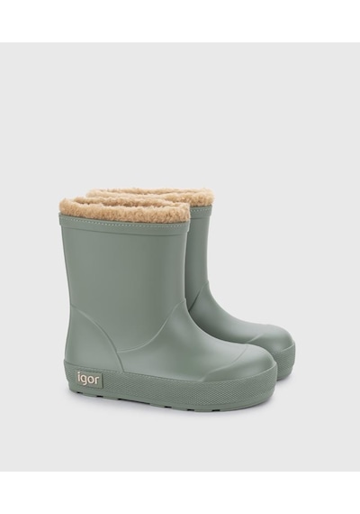 İgor Igor W10306-403 Yogi Borreguito Unisex Çocuk Yağmur Çizmesi Yeşil