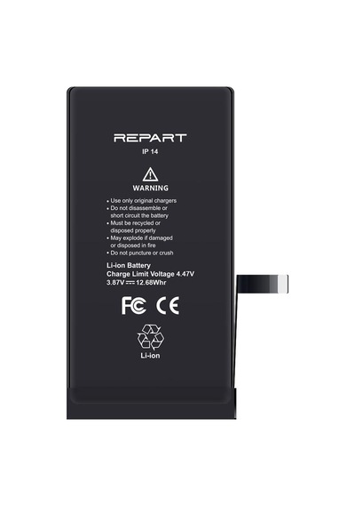 İphone 14 Uyumlu Güçlendirilmiş Yüksek Kapasite Batarya - 3590 Mah