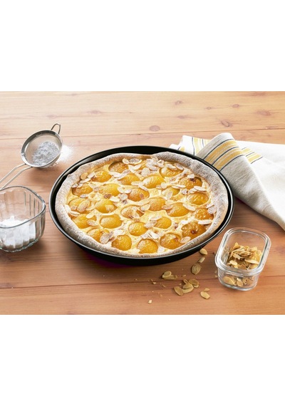Orıgınal Kaıser Delicious Fırın/pizza Tepsisi Ø28 Cm, Alaşımlı Çelik, Siyah, 28 Cm Çok Renkli