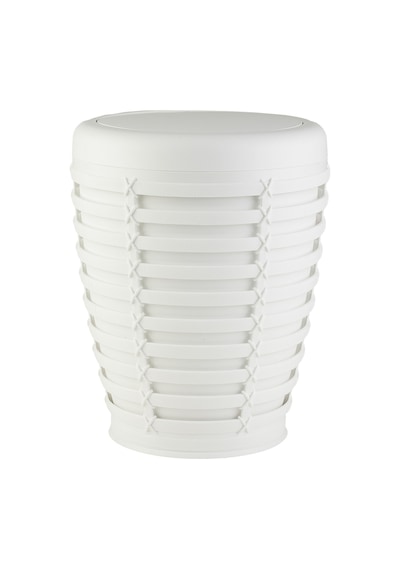 Primanova Palm Çöp Kovası Beyaz 5 Litre