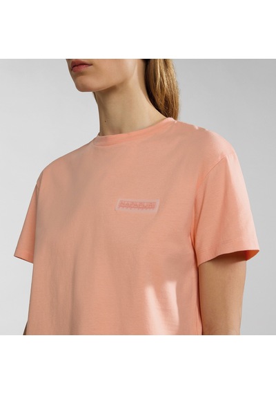 Napapijri S-ıaato Kadın Pembe T-shirtnp0a4hoep1ı1