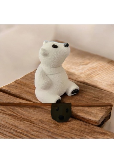 Sevimli Ayıcık Anahtarlık-çanta Süsü 3d Baskı