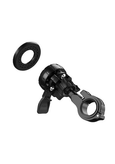 Knmaster Tt-700 Titreşim Önleyicili Motosiklet Telefon Tutucu SİYAH,GRİ
