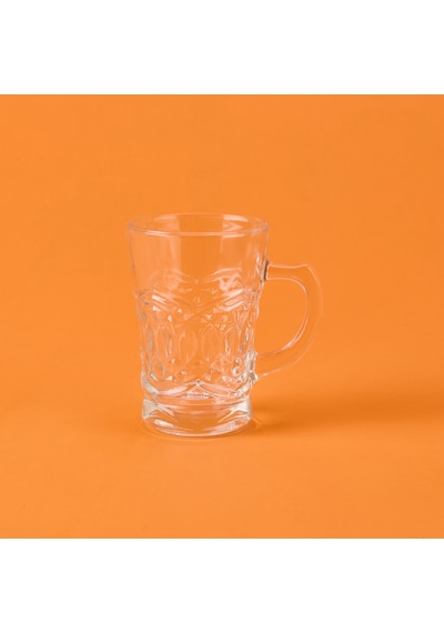Glasss In Love Oliver Diamond 6'lı Kupa Seti - Şeffaf - 220 Ml Renkli