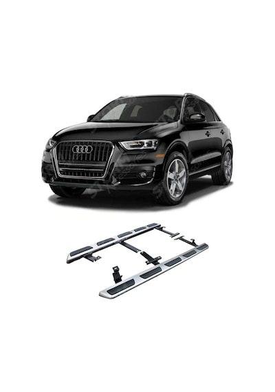 Audi Q3 Yan Basamak Koruma 2012-2017 Arası Uyumlu